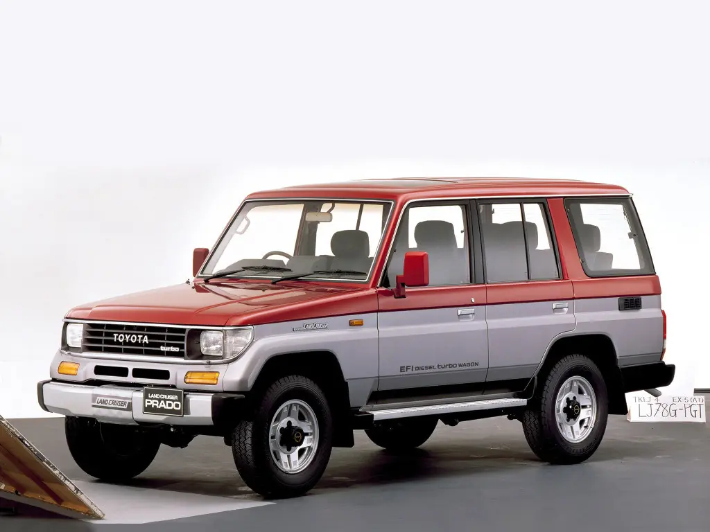 Toyota Land Cruiser Prado (LJ78G, LJ78W) 1 поколение, джип/suv 5 дв. (10.1989 - 04.1993)